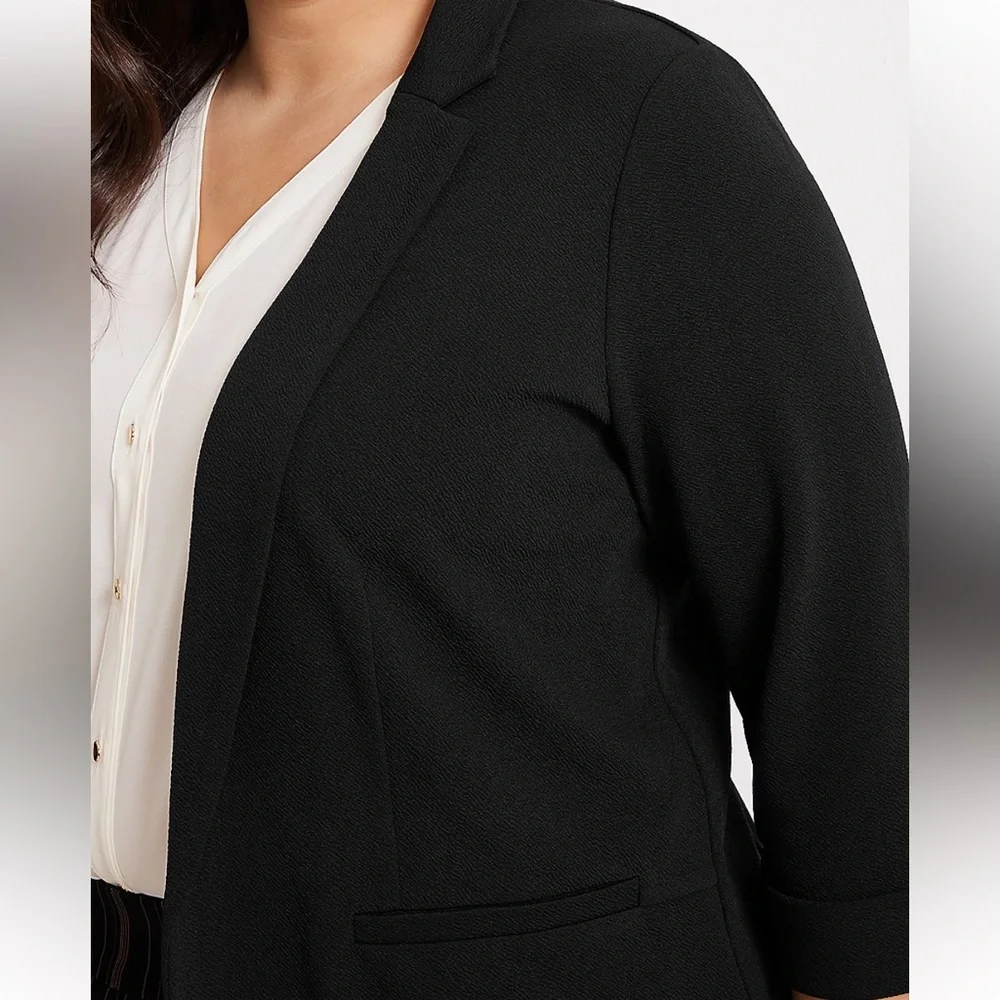 Women’s Maurice’s Plus Size Versa Open Front Blazer-2X - Picture 3 of 5